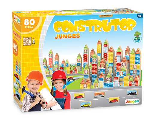 CONTRUTOR EM MDF 80 PEÇAS JUNGLES REF.711