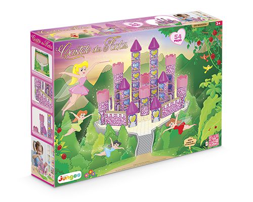 CASTELO DAS FADAS EM MDF 54 PEÇAS JUNGLES REF.728