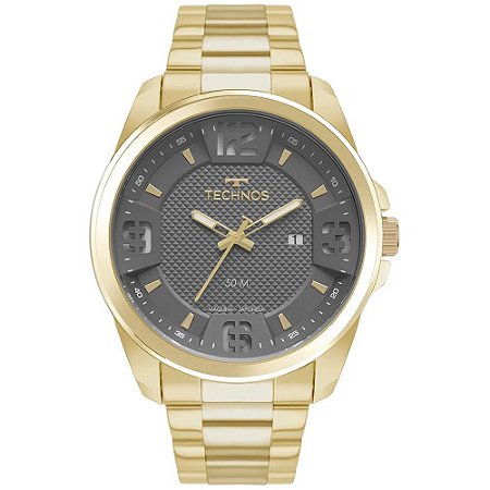 RELOGIO TECNHOS MASC DOURADO REF:2117LEF/1F