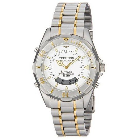 RELOGIO TECHNOS MASC PRATA REF:T20557S/9B