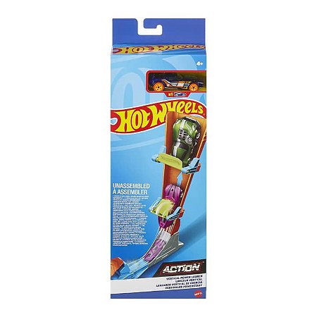 HOT WHEELS ACTION PISTA LANÇADOR VERTICAL