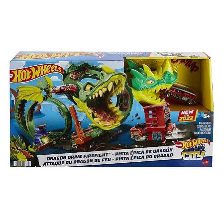 PISTA HOTWHEELS CITY LUTA EPICA DO DRAGAO REF:HDP03