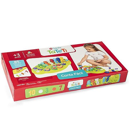 BRINQUEDO EDUCATIVO CONTA FACIL CALESITA