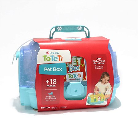 BRINQUEDO FAZ DE CONTA PET BOX CALESITA