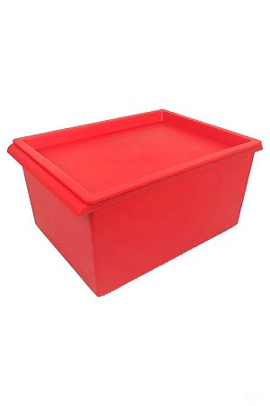 Caixa Organizadora empilhável grande tab Vermelha