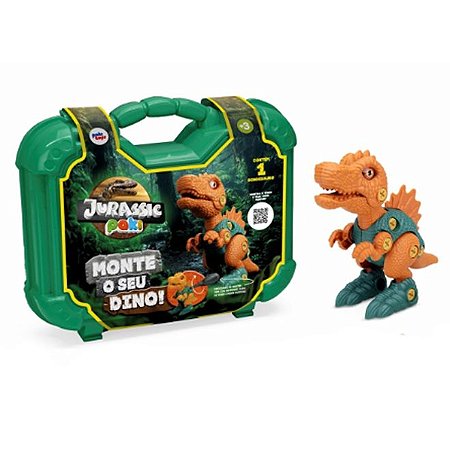 MALETA JURASSIC PAKI COM ACESSORIOS REF: 1274