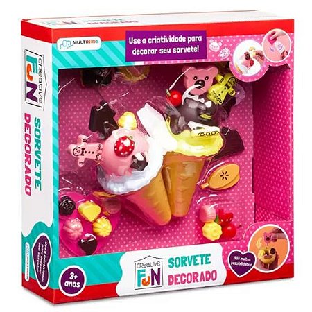 CREATIVE FUN SORVETES DECORADO MULTIKIDS BR1230