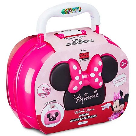 MALETA MINNIE CABELEIREIRA COM ACESSORIOS MULTIKIDS BR1567