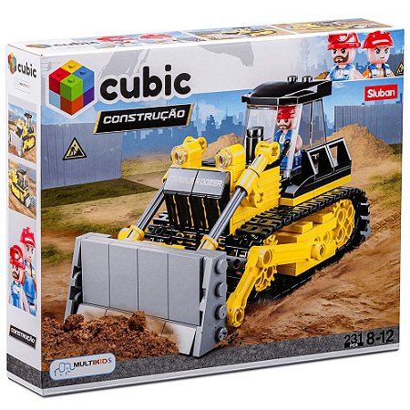 LEGO CUBIC CONSTRUÇÃO SLUBAN 231PÇS MULTIKIDS BR1490
