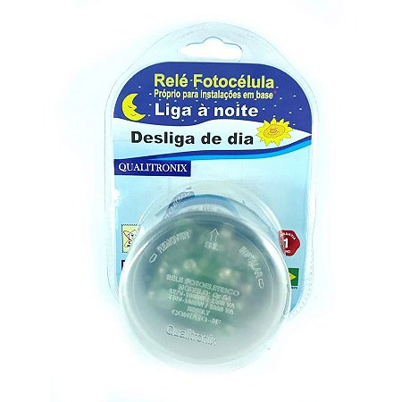 KIT C/5 RELE FOTOCELULAR  QR54NF BIVOLT QUALITRONIX