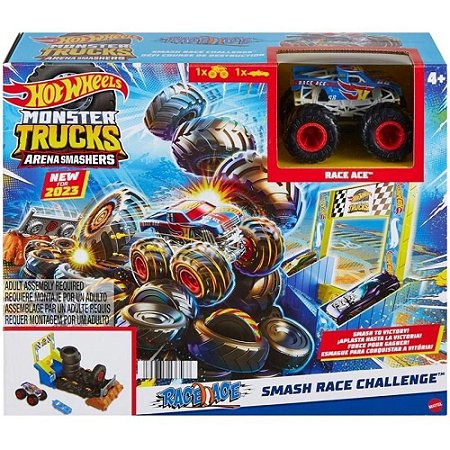 PISTA HOTWHEELS MONSTER TRUCKS ARENA DEMOLIÇÃO HNB87