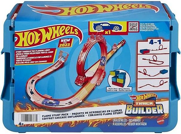 PISTA HOTWHEELS LOOPING DE FOGO MATTEL HMC04