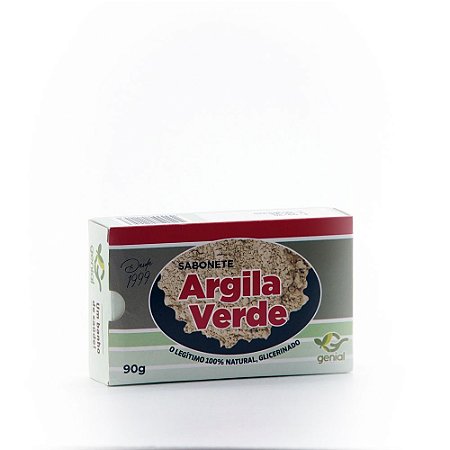 Sabonete de Argila verde
