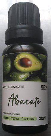 Óleo de Abacate 20ml - Produto 100% NATURAL