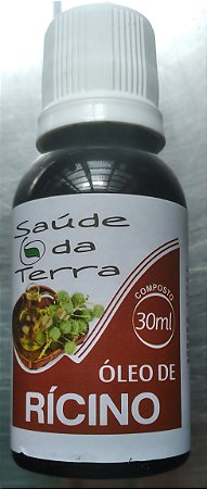 Óleo de Rícino 30ml - Produto 100% NATURAL