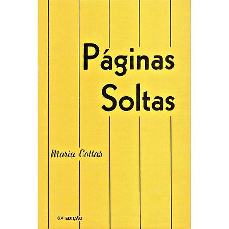 Páginas Soltas, de Maria Cottas 6º Ed.