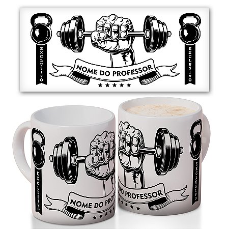 Caneca Profissões Sou Personal Trainer KaBuM