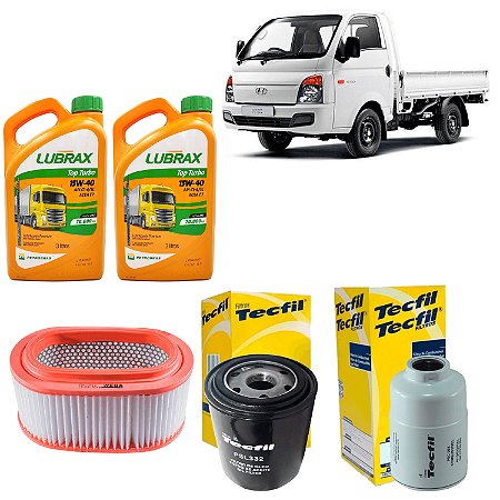 Kit Troca De Óleo Hyundai Hr 2.5 Diesel Euro 3 2005 Até 2012