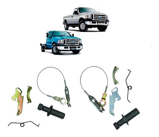 Kit Reparo Freio Traseiro Esquerdo E Direito Ford F250 F350