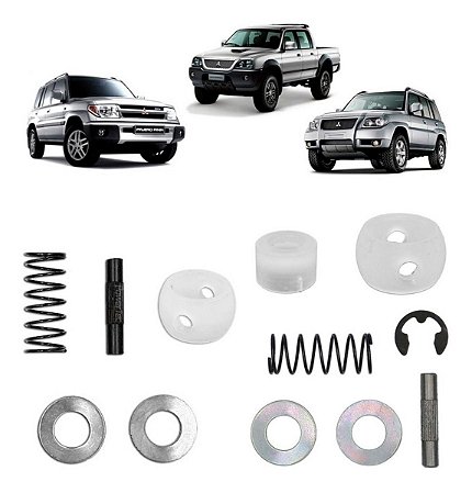 Kit Reparo Bucha Alavanca E Reduzida 4x4 L200 / Pajero / Tr4