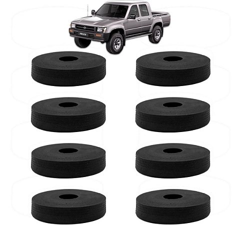 Kit Coxim Carroceria Caçamba Toyota Hilux 1994 Até 2004