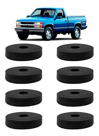 Kit Coxim Carroceria Caçamba Gm Chevrolet Silverado 1997 Até 2001