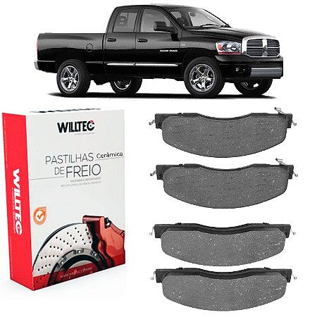 Pastilha Freio Dianteira Dodge Ram 2500 5.9/6.7 2009 2012 16