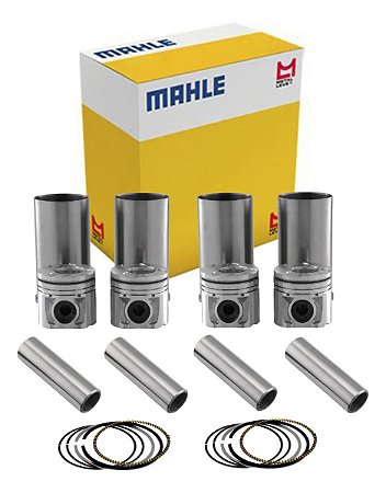 Kit Motor S10 Mwm 4.07 Pistão + Camisa + Aneis + Pino