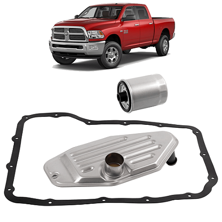 Kit Filtro Junta Carter Câmbio Dodge Ram 2500 6.7 2012 até 2018