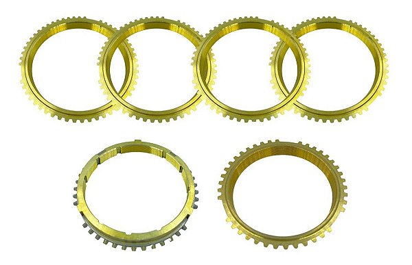 Kit Anel Sincronizador S10 2.8 Mwm 4x2 4x4 2001 até 2011 Caixa Eaton FSO2405