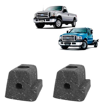 Kit Batente Suspensão Dianteira Ford F250 F350 1998 Até 2012