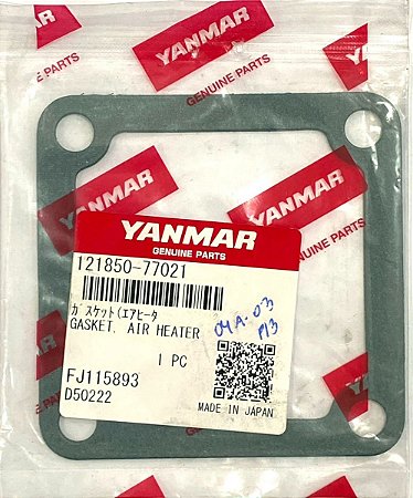 Junta Do Aquecedor De Ar Yanmar 121850-77021