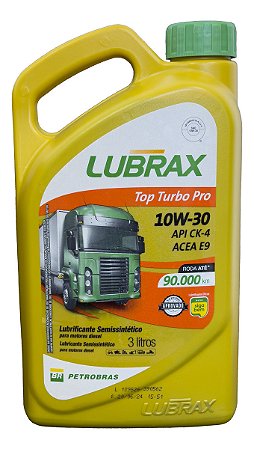 Óleo Motor Diesel Top Turbo Pro Lubrax 10w30 Semissintético