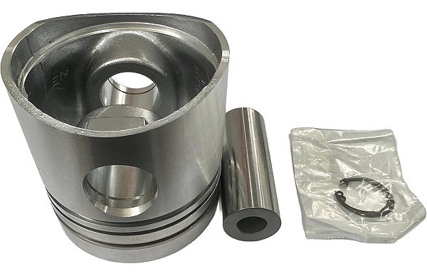 Pistão C/ Trava E Pino Para Motor Mwm 229 Aspirado Pino 32mm