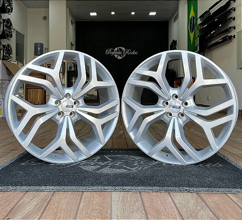 RODA MC/L11 LAND ROVER ARO 22 Furação 5X108 PRATA