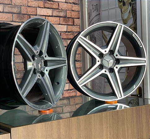 RODAS MERCEDES MC/M01 ARO 17 Furação 5X112 GRAFITE