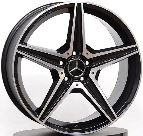 RODAS MERCEDES MC/M01 ARO 17 Furação 5X112 PRETO