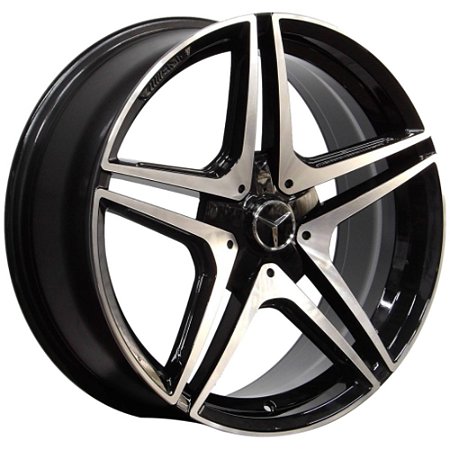 RODAS MERCEDES DUAS TALAS MC/M21 ARO 20 Furação 5X112 PRETA