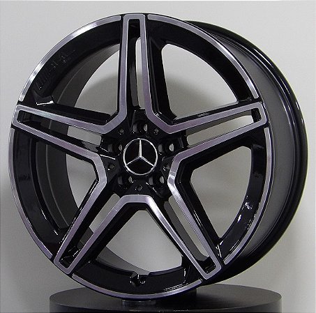RODAS MERCEDES MC/M22 ARO 17 Furação 5X112 PRETO