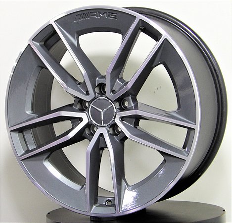 RODAS MERCEDES DUAS TALAS MC/M25 ARO 19 Furação 5X112 GRAFITE