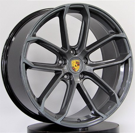 RODAS PORSCHE MACAN GTS ARO 21 DUAS TALAS FURAÇÃO 5X112