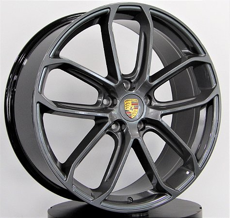 RODAS PORSCHE MACAN GTS ARO 21 DUAS TALAS FURAÇÃO 5X130