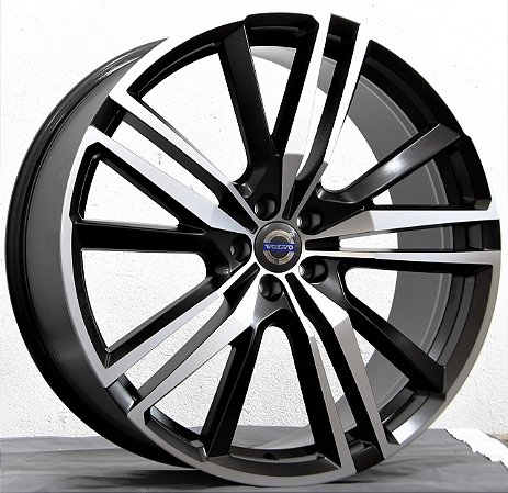RODA VOLVO MC/V03 ARO 20 Furação 5X108 PRETO DIAMANTADO