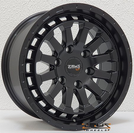 RODAS OFF ROAD ZWAT3 ARO 17 Furação 6X139 PRETA