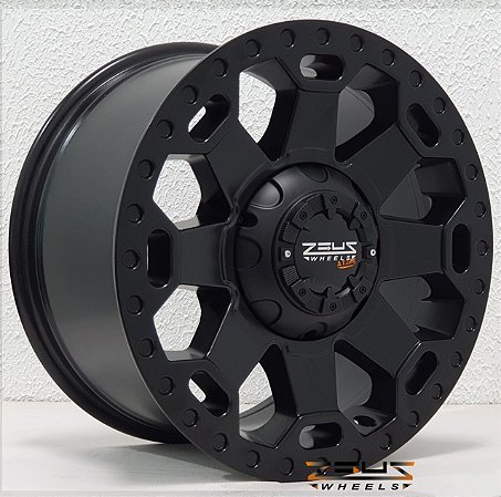 RODAS OFF ROAD ZWAT1 ARO 17 Furação 6x139 PRETA