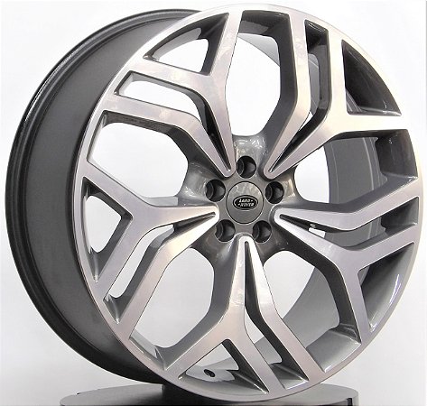 RODAS LAND ROVER NEW VELAR S ARO 22 Furação 5X108 GRAFITE DIAMNATADA