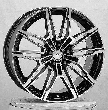 RODAS M4 BMW ARO 20 PRETO DIAMANTADO 5X112