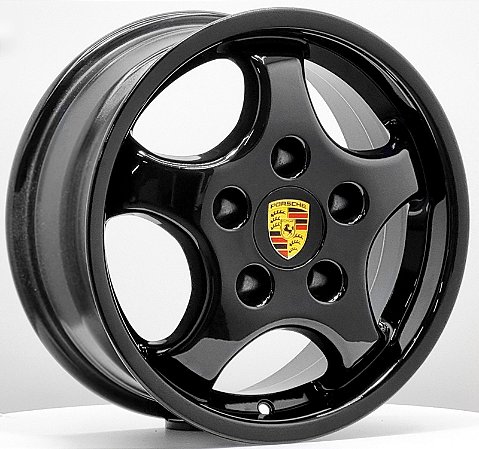 RODAS PORSCHE CUP 1 ARO 15 DUAS TALA 4,5 - 5,5 OU 6,5 FURAÇÃO 5X130
