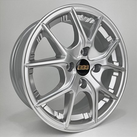 RODA BBS ARO 15x6 FURAÇÃO 4X100 prata