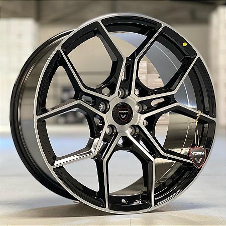 RODA DENVER DUAS TALAS ARO 19 Furação 5X112 GLOSS BLACK